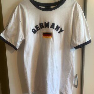 Mens Vintage Germany Ringer T-Shirt